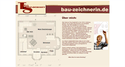 Desktop Screenshot of bau-zeichnerin.de